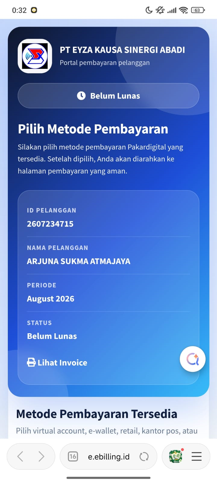 Portal Payment